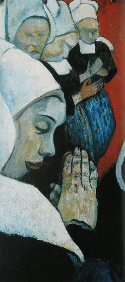 Paul Gauguin La Vision du Sermon - Combat de Jacob avec l'ange
